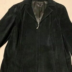 Black suede jacket by Preston & York
